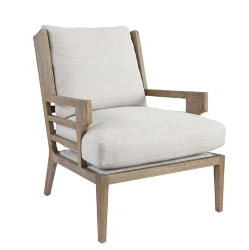 Dylan Accent Chair - Pearl White