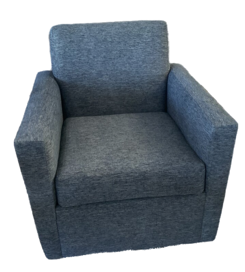 Amelia Custom Upholstered Swivel Chair