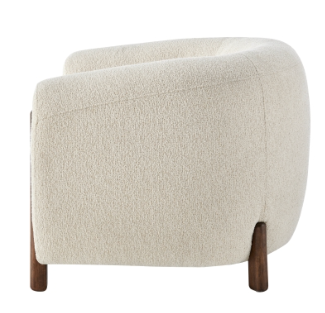 Paige Fabric Accent Arm Chair - Palladian Beige