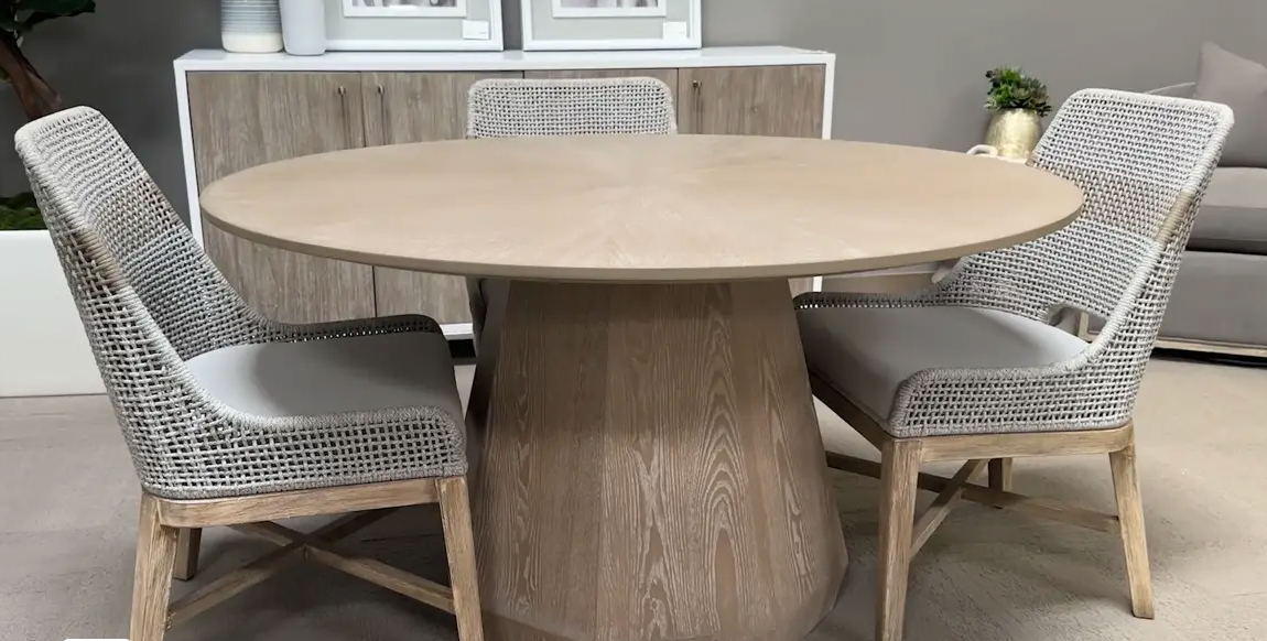 COULTER 54" ROUND DINING TABLE